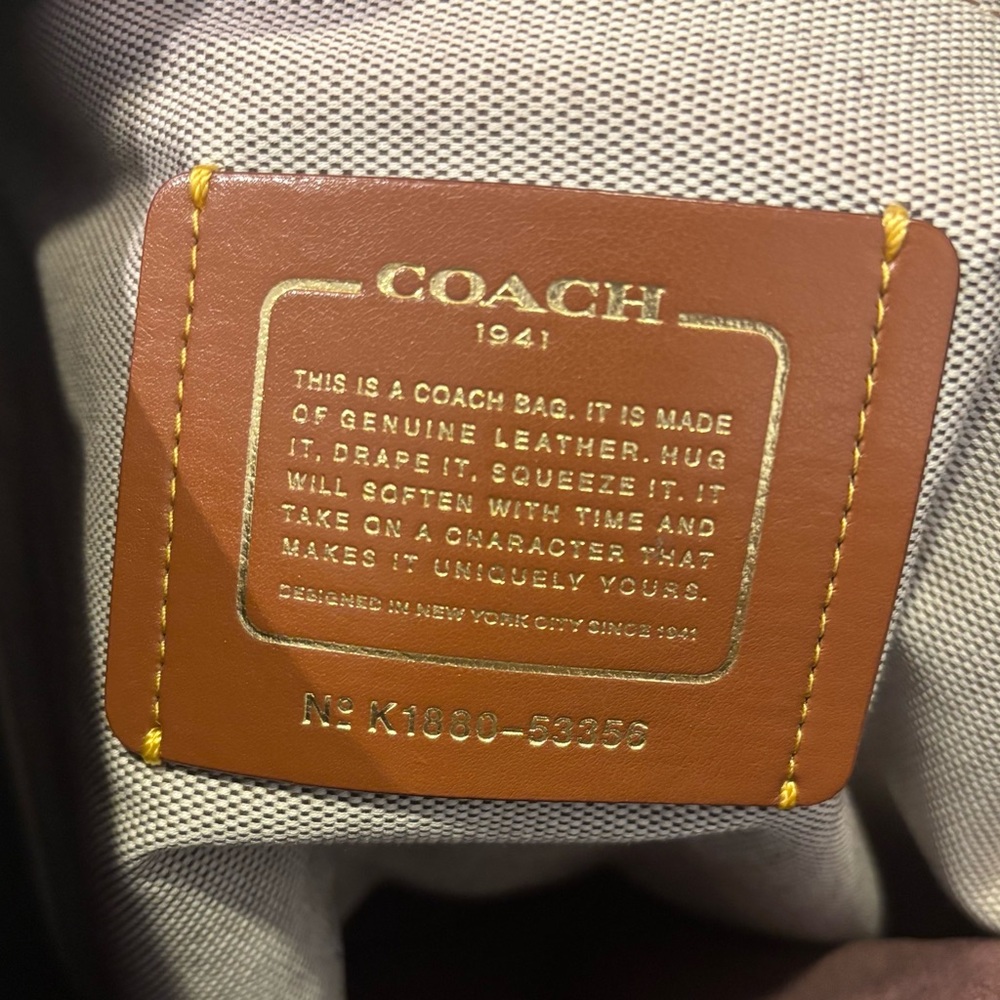 Like new! Coach 1941 Harmony Hobo 33 Black - Picture 7 of 7